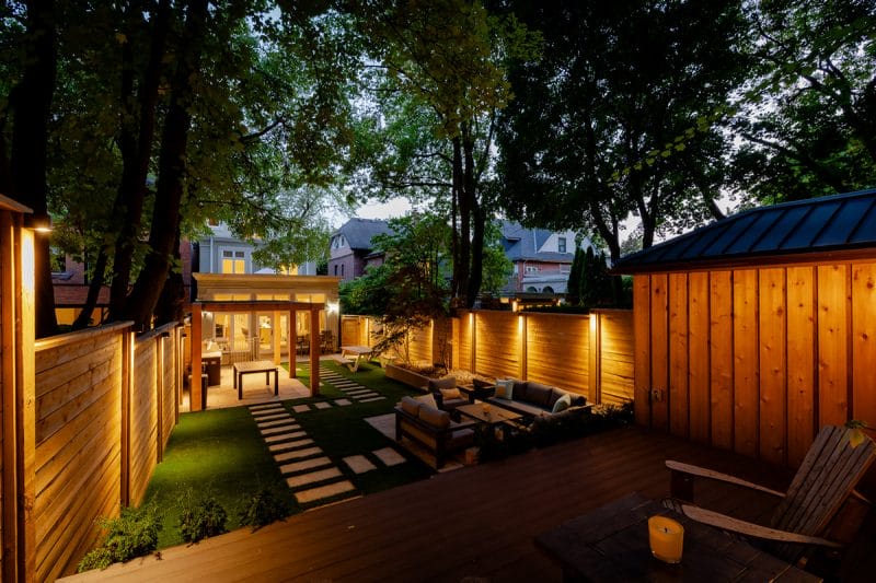 Walker Ave, Toronto landscaping by M.E. contracting