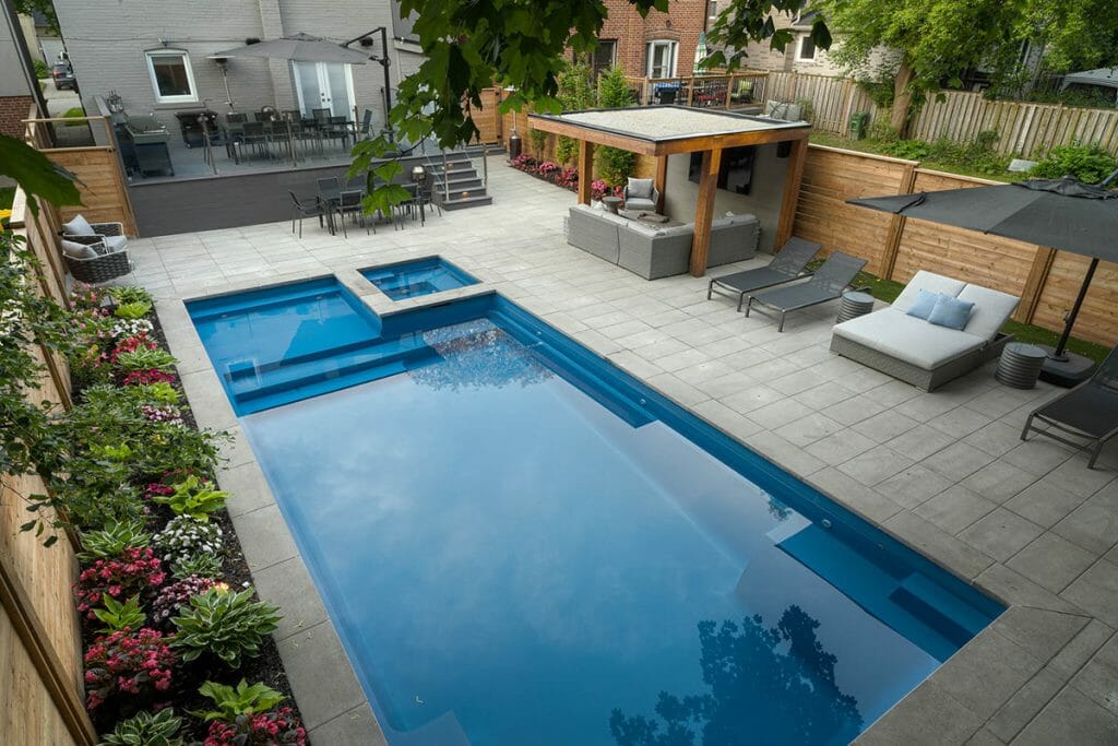 Pool Installed by M.E. contracting