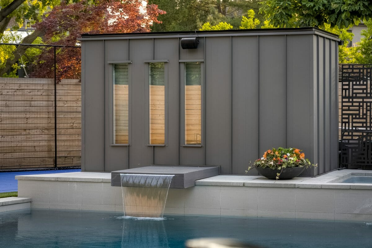 Concrete inground pool construction and Landscaping Project