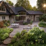 Patio, Interlocking, Composite Deck build by M.E. contracting at Chine Drive, Toronto