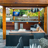 Toronto Landscaping Contractors, Woodworking & Landscape Design Project For Small Backyard in Toronto.