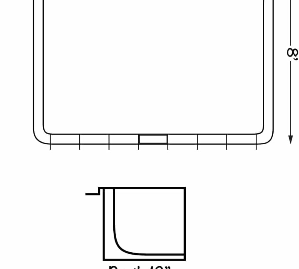 Fiberglass Pool Design-Tanning Ledge