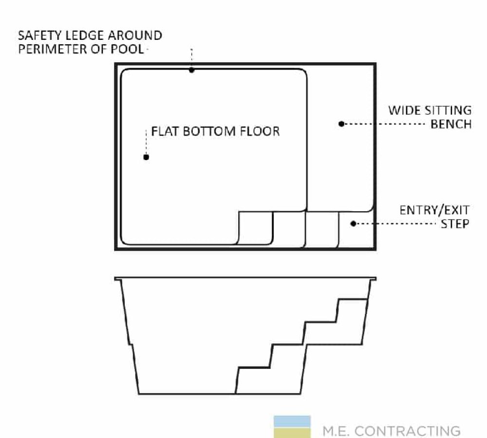 fiberglass pools construction-Fiji Plunge design