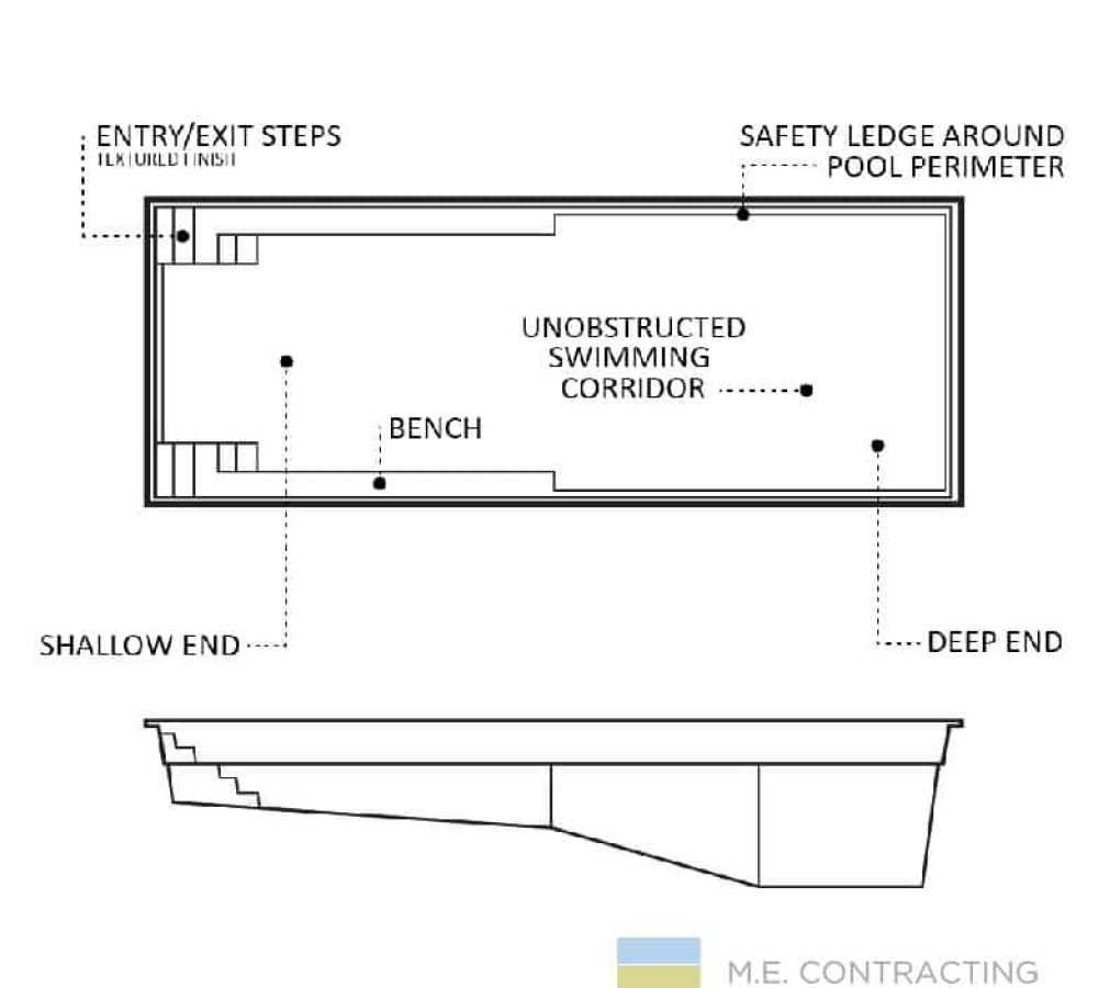 Infinity, In Ground Fiberglass Pool Design