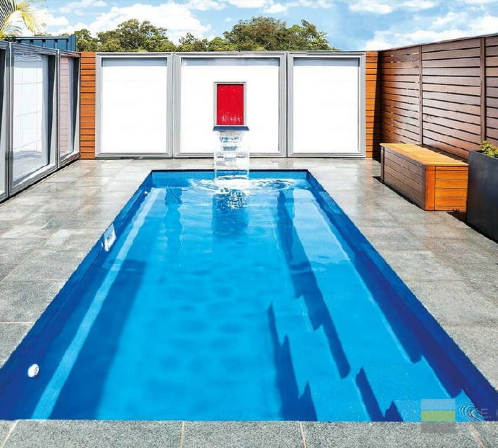 In Ground Fiberglass Pool design, The Espirit