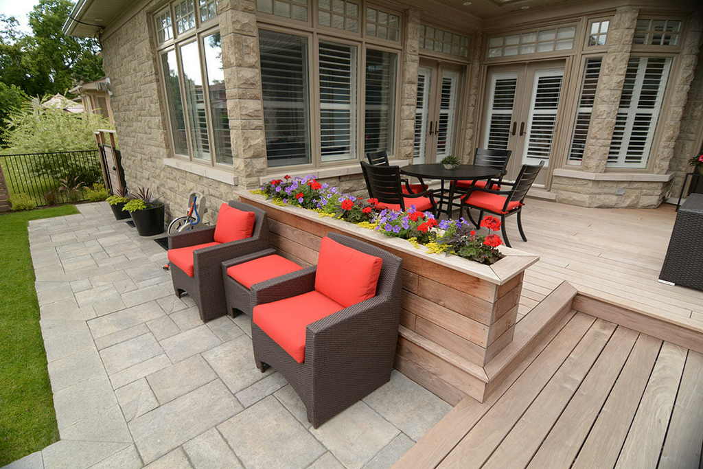 Backyard Patio Project; Featuring IPE Deck building by Toronto decking Company