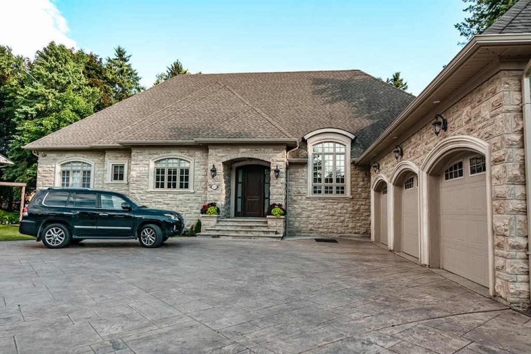 Interlocking & Landscape Design Project; Featuring Driveway Paving by Toronto Landscaping Company.