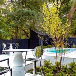Toronto Landscaping Marble Garden Project; Featuring Pool Installation and Marble Interlocking.